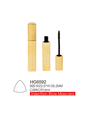 6ml Triangle Empty Mascara Tube Recyclable Empty Mascara Container