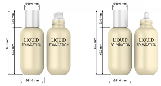 Squeezable Liquid Foundation Bottle 30ml 50ml