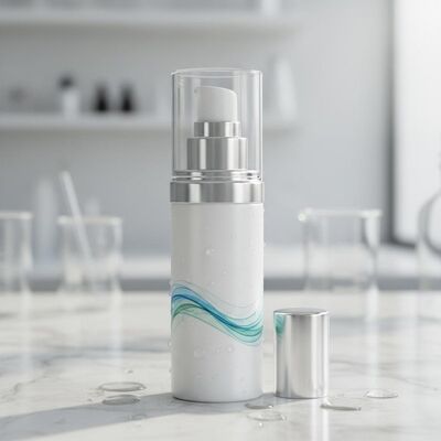 ISO9001 Certified Cosmetic Airless Bottle with Screw Sealing and Customizable Printing for Sensitive Ingredients